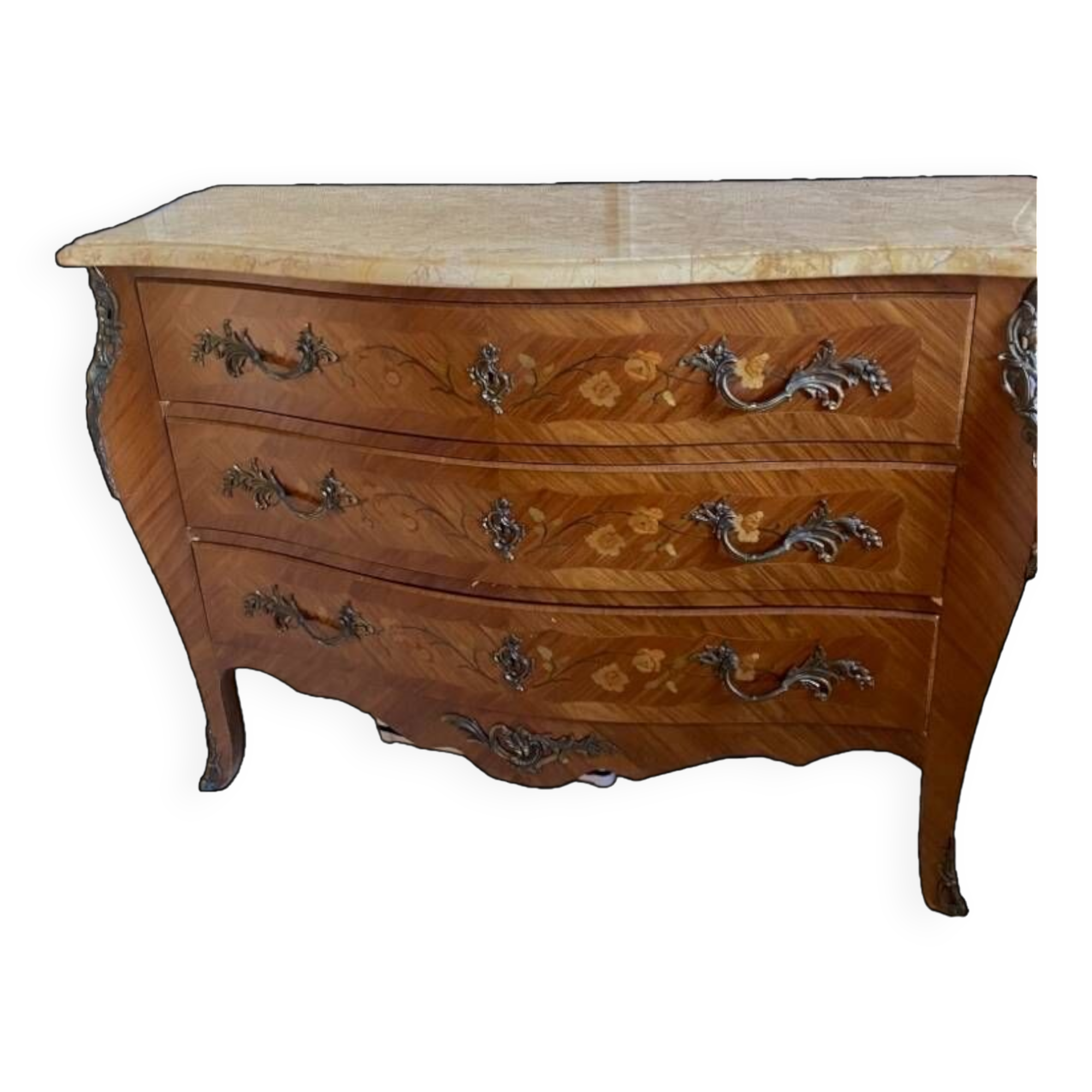 Rosewood chest of drawers