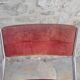 Set of 2 vintage tubular chairs by Roche Bobois.