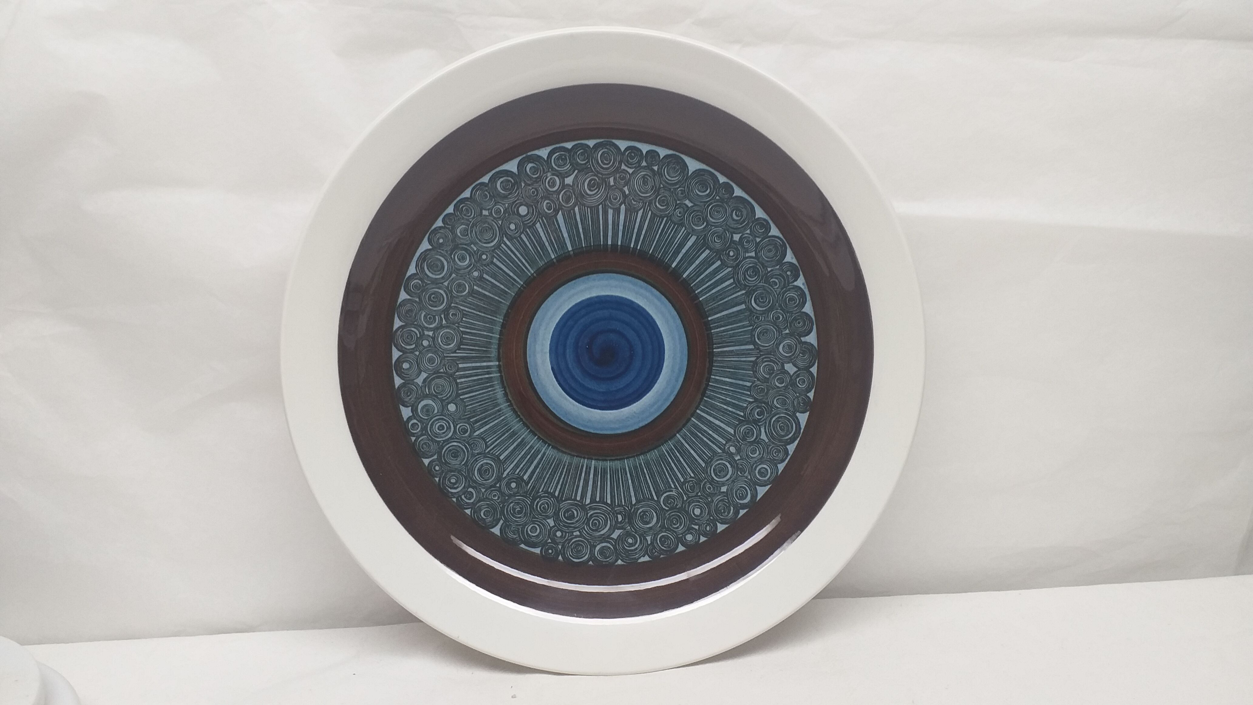 Flat plate 26.5cm Rorstrand Amanda Campbell