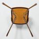 Suite de 4 chaises vintage