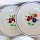 6 flat plates vintage K-G Luneville model Mat 210337