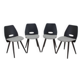 1960s Set of Four Dining Chairs by Tatra, Czechoslovakia
