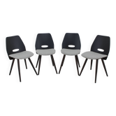 1960s Set of Four Dining Chairs by Tatra, Czechoslovakia