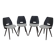 1960s Set of Four Dining Chairs by Tatra, Czechoslovakia