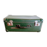 Small green suitcase
