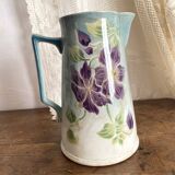 Antique Hamage earthenware pitcher, early 20th century