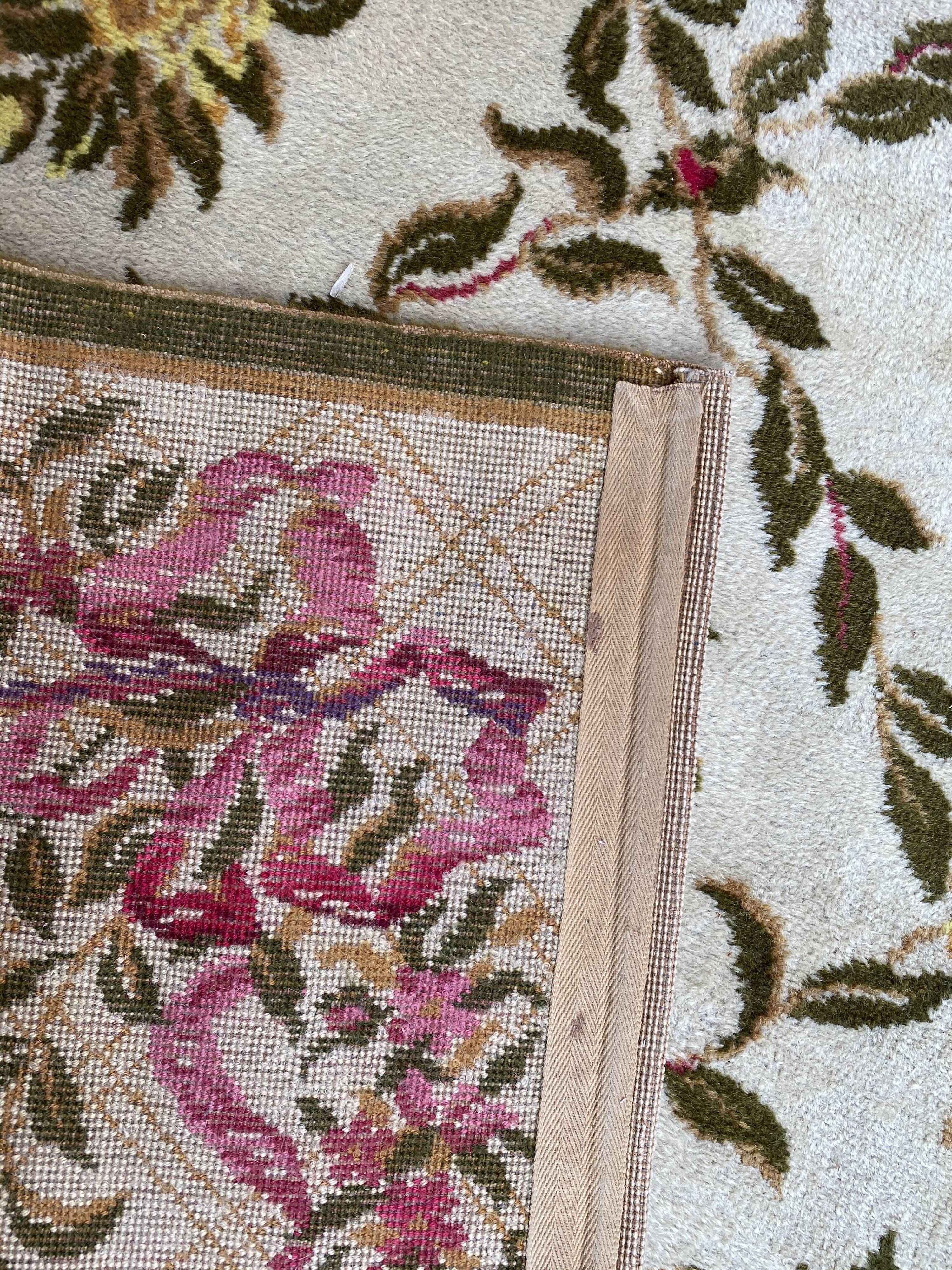 Nice carpet style aubusson or soap factory 170x240 cm