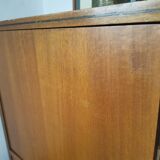 Vintage storage cabinet from the 60s, walnut.
