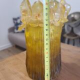 Resin vase design in Space Age style from the 1970s.