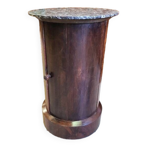 Table de nuit chevet empire en acajou dit somno n° 2