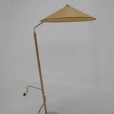 1960s Midcentury Floor Lamp "Japanese style" by Zukov, Czechoslovakia