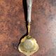 Antique Strawberry Spoon - Solid Silver & Vermeil - French Silversmithing