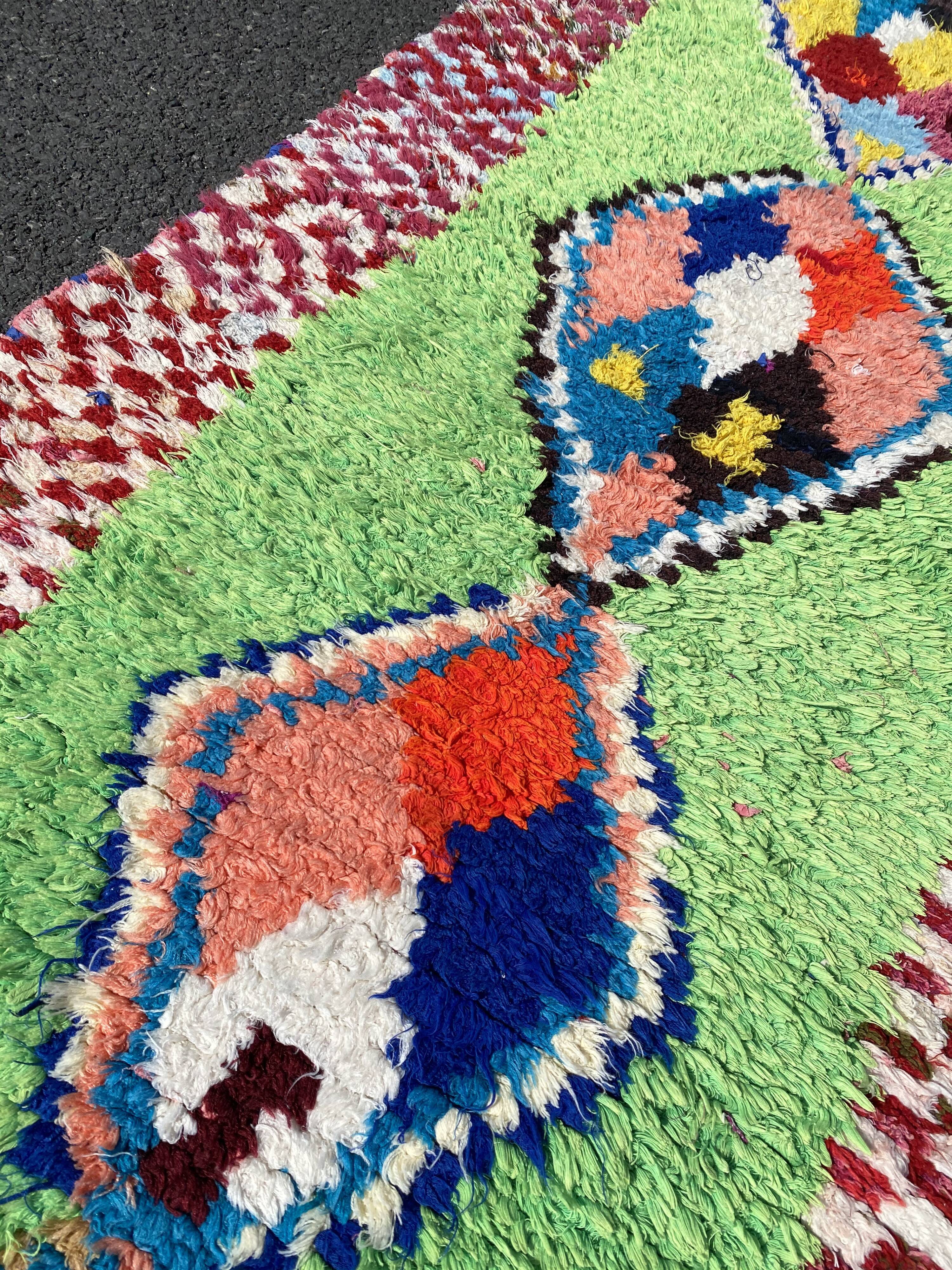 Vintage 80x250 cm berbere carpet