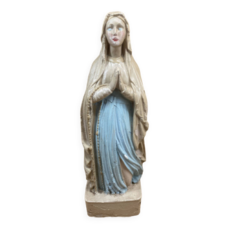 Virgin in plaster