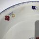 Mary Lou Digoin hollow dish blue edge diameter 25