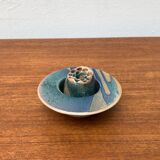 Postmodern vintage ceramic flower vase, 1980s