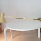 Lampe d' architecte scandinave vintage HCF Danemark pour Maxam 1968