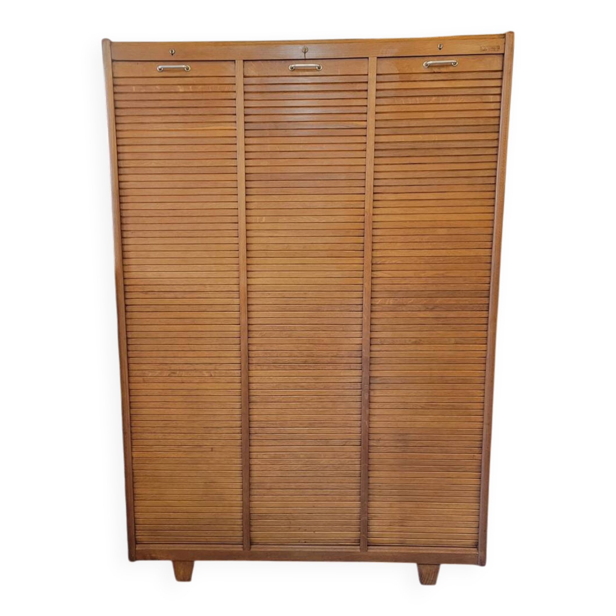 Triple Curtain Filing Cabinet