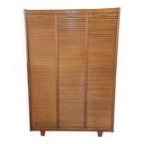 Triple Curtain Filing Cabinet