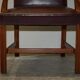 Carver office chair in Spencer House leather