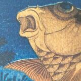 Lithographie en couleurs Hokusai