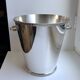 Saint Hilaire champagne bucket in silver metal