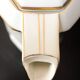 Art Deco ensemble of Czech coffee pot and sugar bowl.
