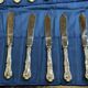 Service of 12 fish knives and 12 fish forks by Mappin and Webb.