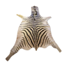 Real zebra skin