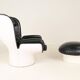 Elda Chair and Ottoman by Joe Colombo for Comfort, Italy, 1970s