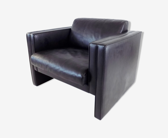 Fauteuil en cuir Walter Knoll Studio Line par Jürgen Lange