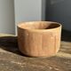 Tasse en grès émaillé brun H6,5 D10,5