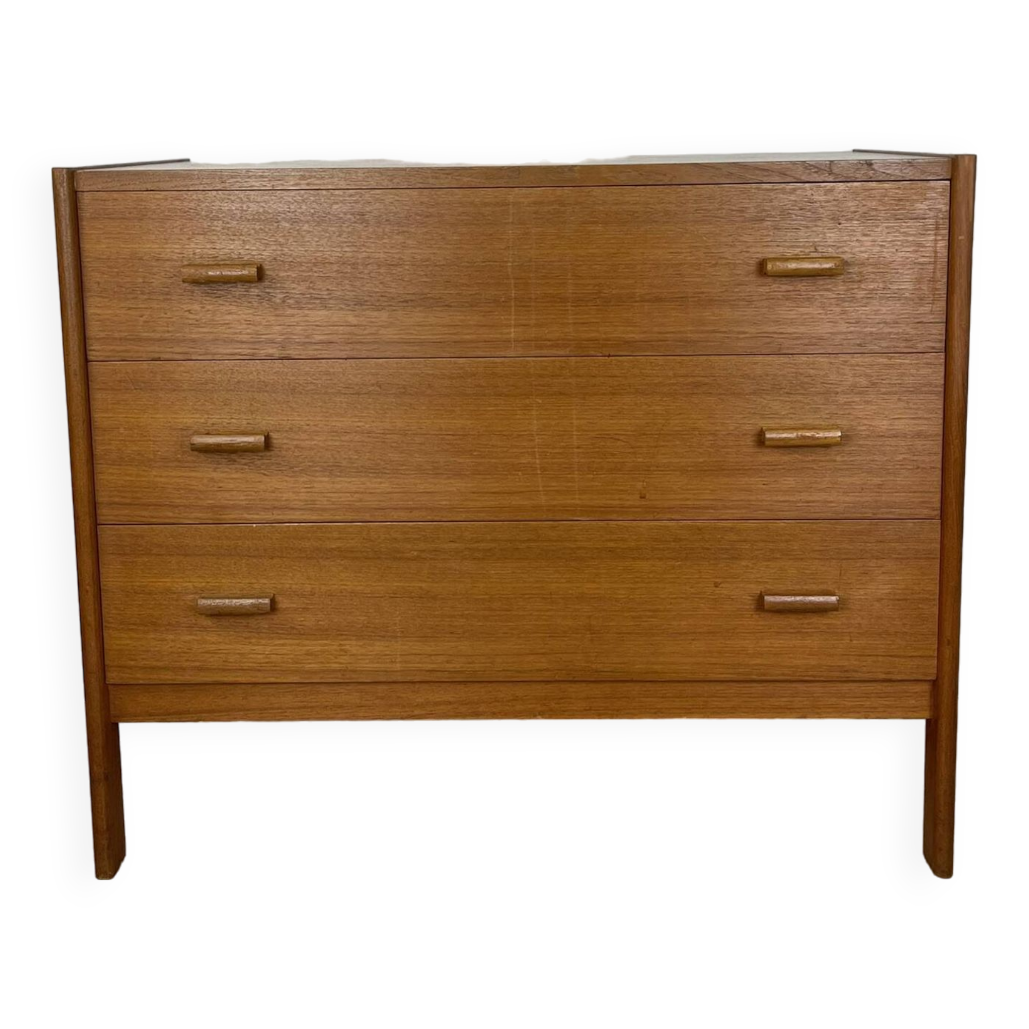 Scandinavian teak chest of drawers