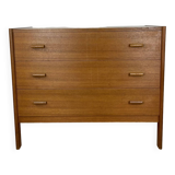 Scandinavian teak chest of drawers