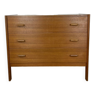 Scandinavian teak chest of drawers