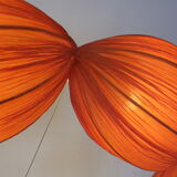 Orange ceiling lamp