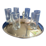 Vodka and caviar set