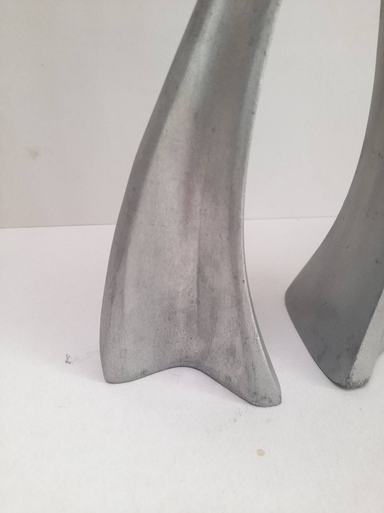 Pair of Swan candlesticks by Matthew Hilton for SCP England