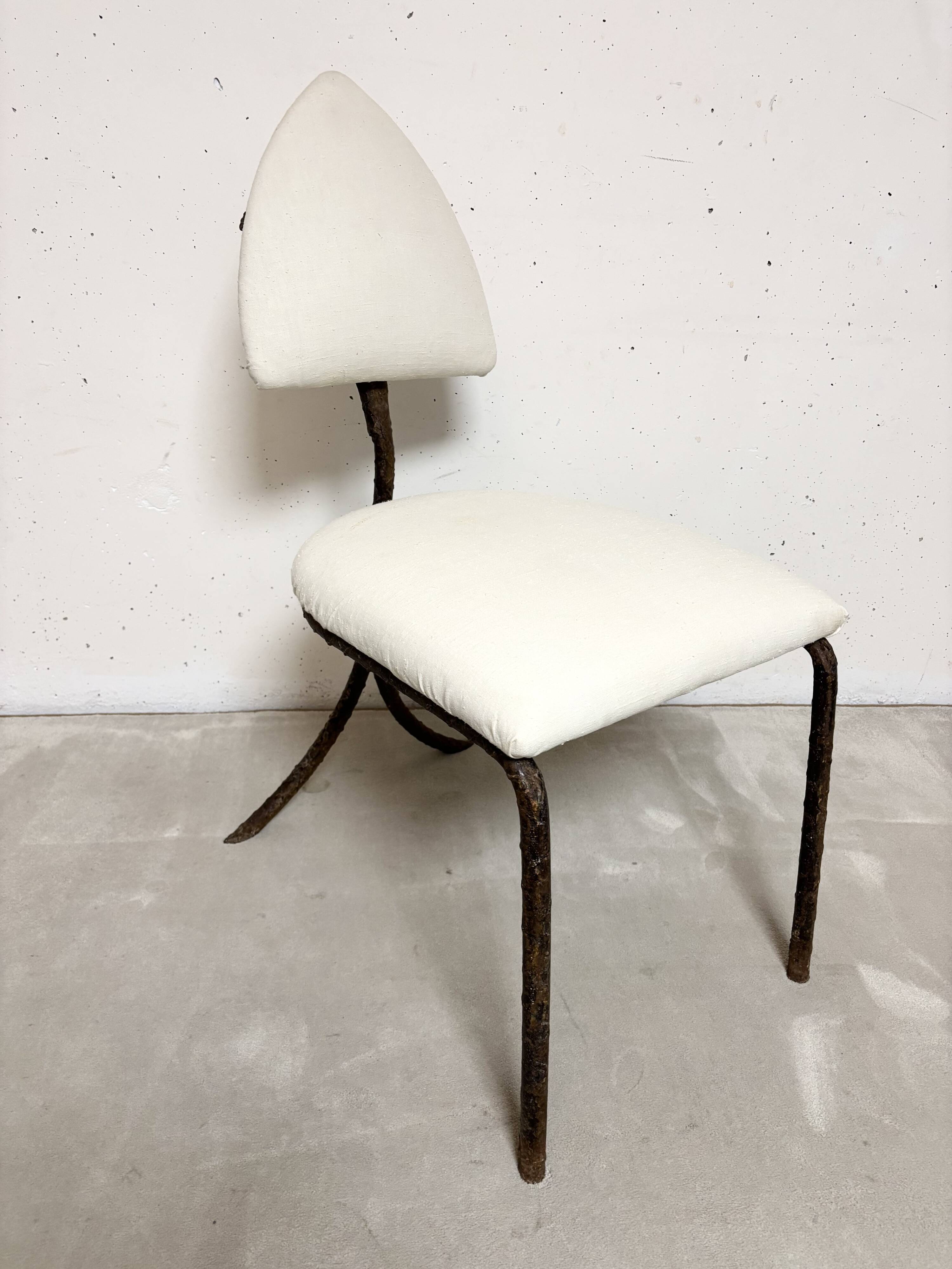 Artist's chair, wrought iron 1980