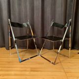 A pair of Elios chairs by Fontoni & Geraci, Italy, 1960s