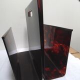 Plexiglas magazine rack