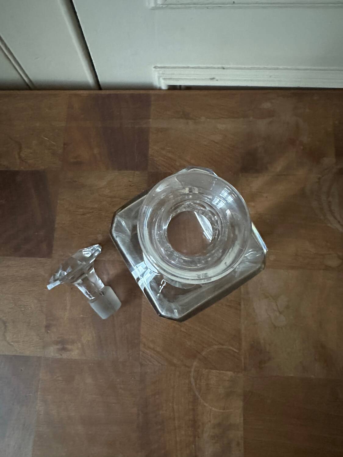 Baccarat crystal whisky decanter, perfection model