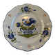 Assiette decorative luneville