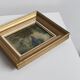 Tableau huile sur toile paysage signé