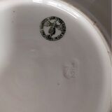 Antique service 31 pieces – S.P.M. Walküre Bavaria – Empire Green & lace