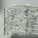 1960s lamp ceiling lamp Plafoniere Kalmar Franken Ice Glas Design