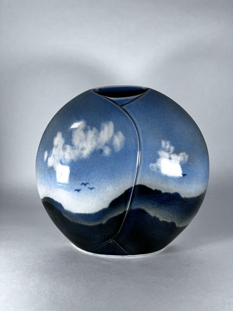 Vase yves mohy for virebent 1970