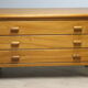 Commode vintage en orme massif, 1970