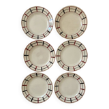 6 vintage plates