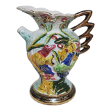 Ceramic pitcher vase signed Hubert Bequet